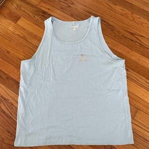 Men's Chubbies Light Blue Tank Top